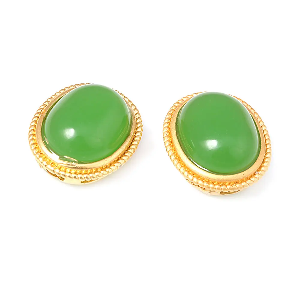 Pulseras de Cuentas Nepalesas Vintage Estilo 5PCS Brasso Dorado Mate Accesorios DIY para Hacer Joyería - details 84