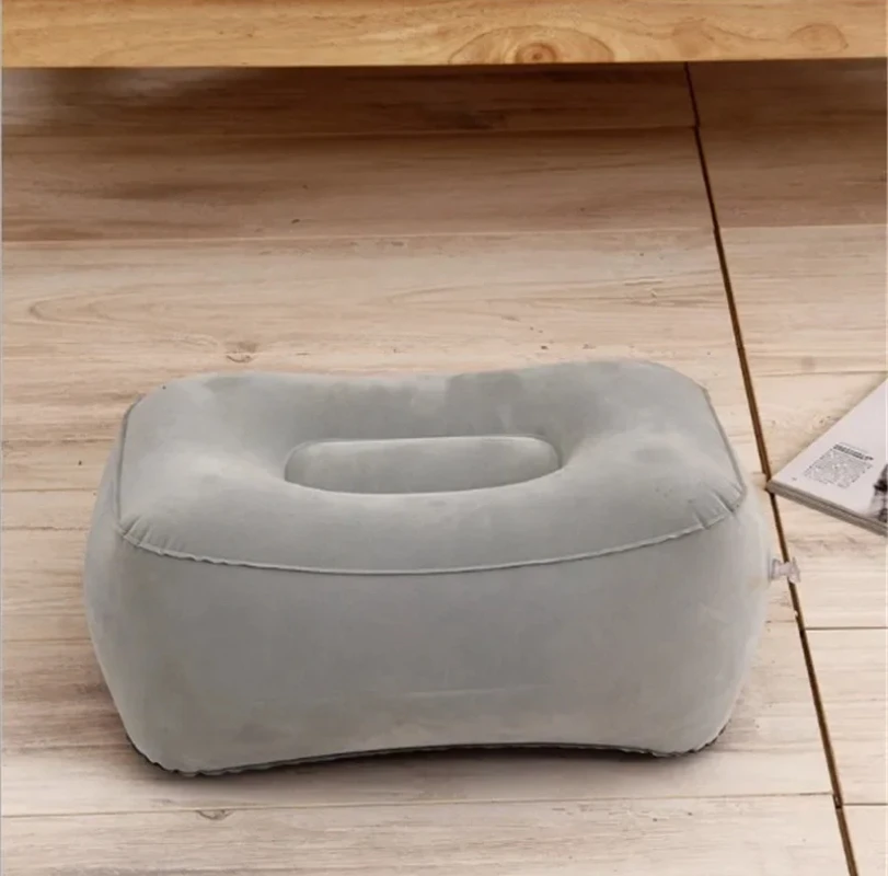Inflatable Travel Footrest Pillow 2