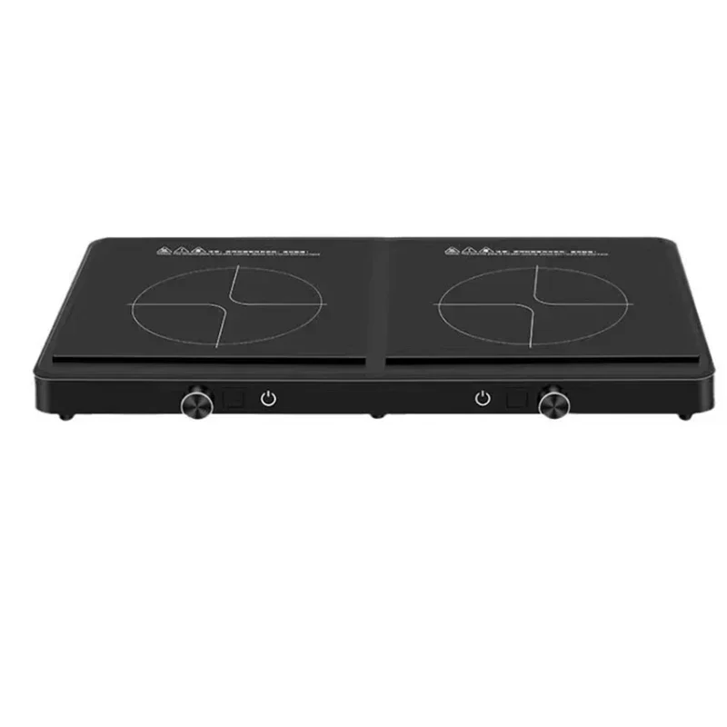 New Electric Baking Tray Multi-functional Commercial High-power Ceramic Smoke-free Shavings One Double Oven Induction Cooker