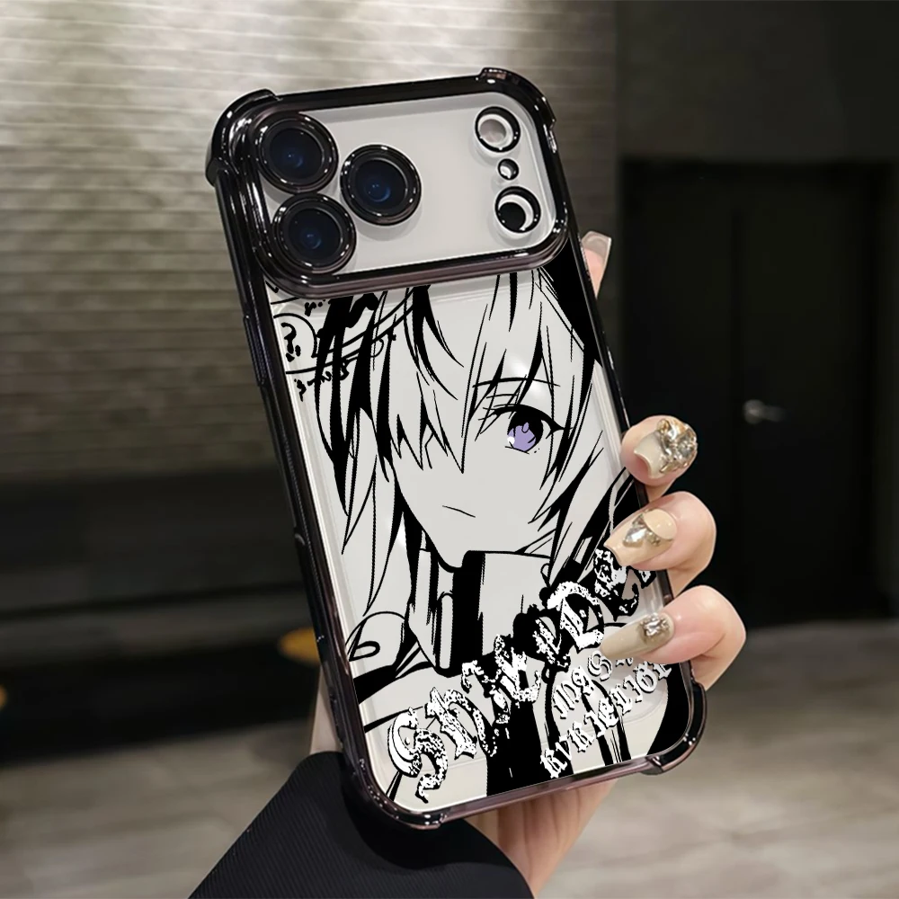 Fate A-Arthurs Joan Saber Anti-Drop Transparent Phone Case