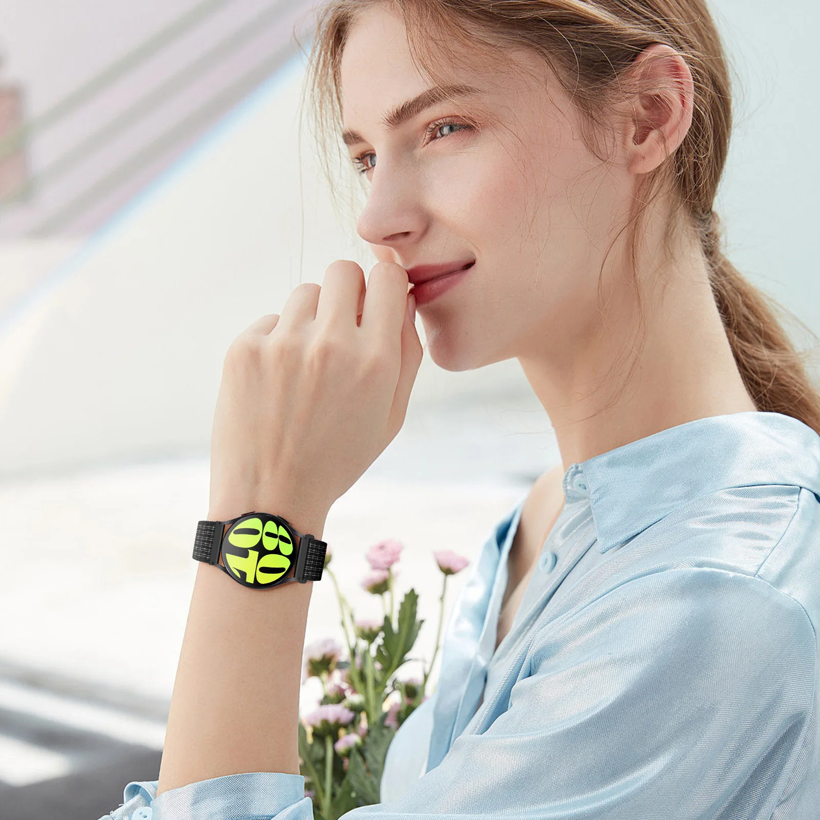 Nylon Loop Band For Samsung Galaxy Watch 6 4 7 classic/5 Pro/active 2/Gear S3 20mm/22mm Bracelet Huawei watch GT 2e 3 pro strap 5 Nylon Loop Band For Samsung Galaxy Watch 6 4 7 classic/5 Pro/active 2/Gear S3 20mm/22mm Bracelet Huawei watch GT 2e 3 pro strap – Bild 5