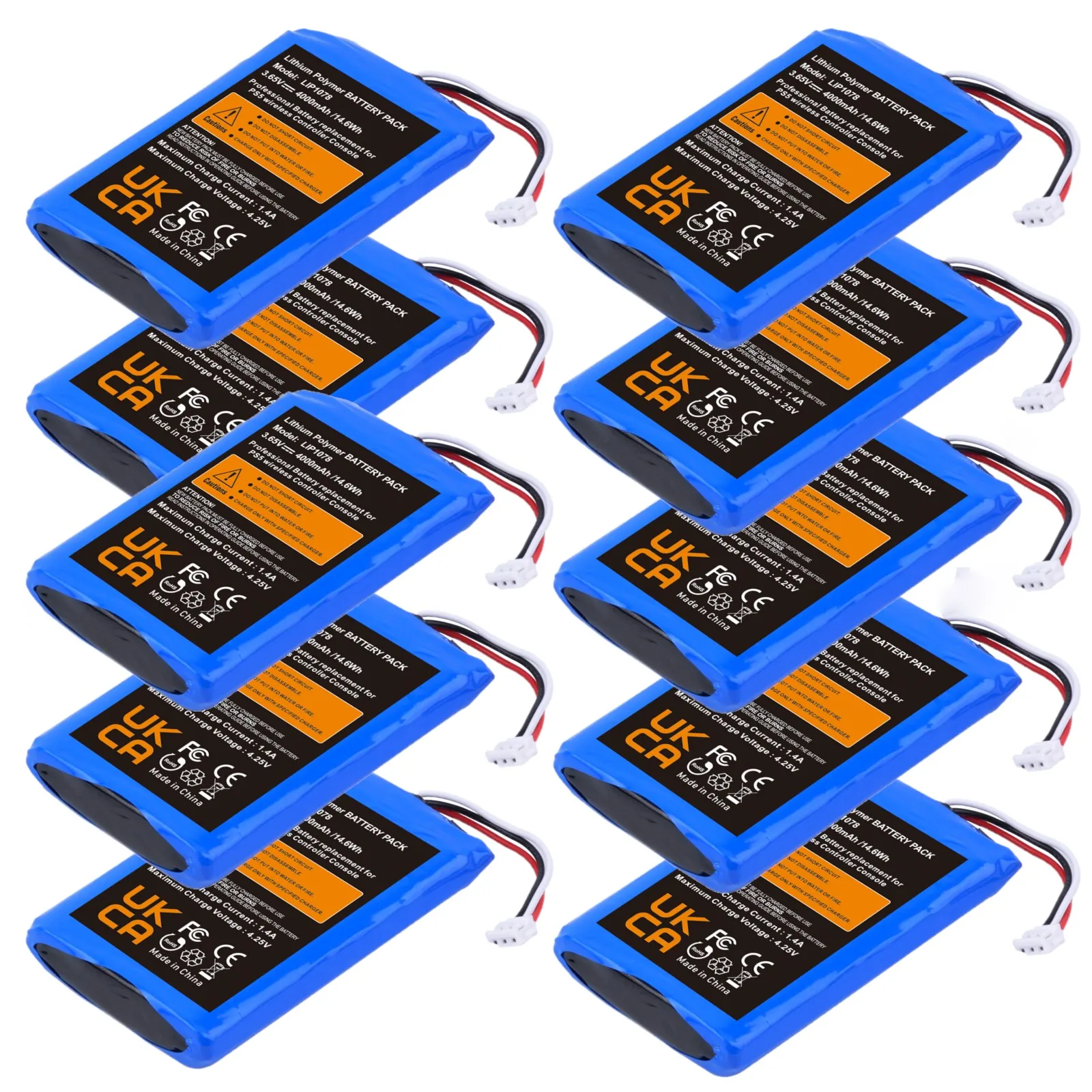 4000mAh-LIP1708-PS5-Battery-for-Sony-PlayStation-5-DualSense-Game ...