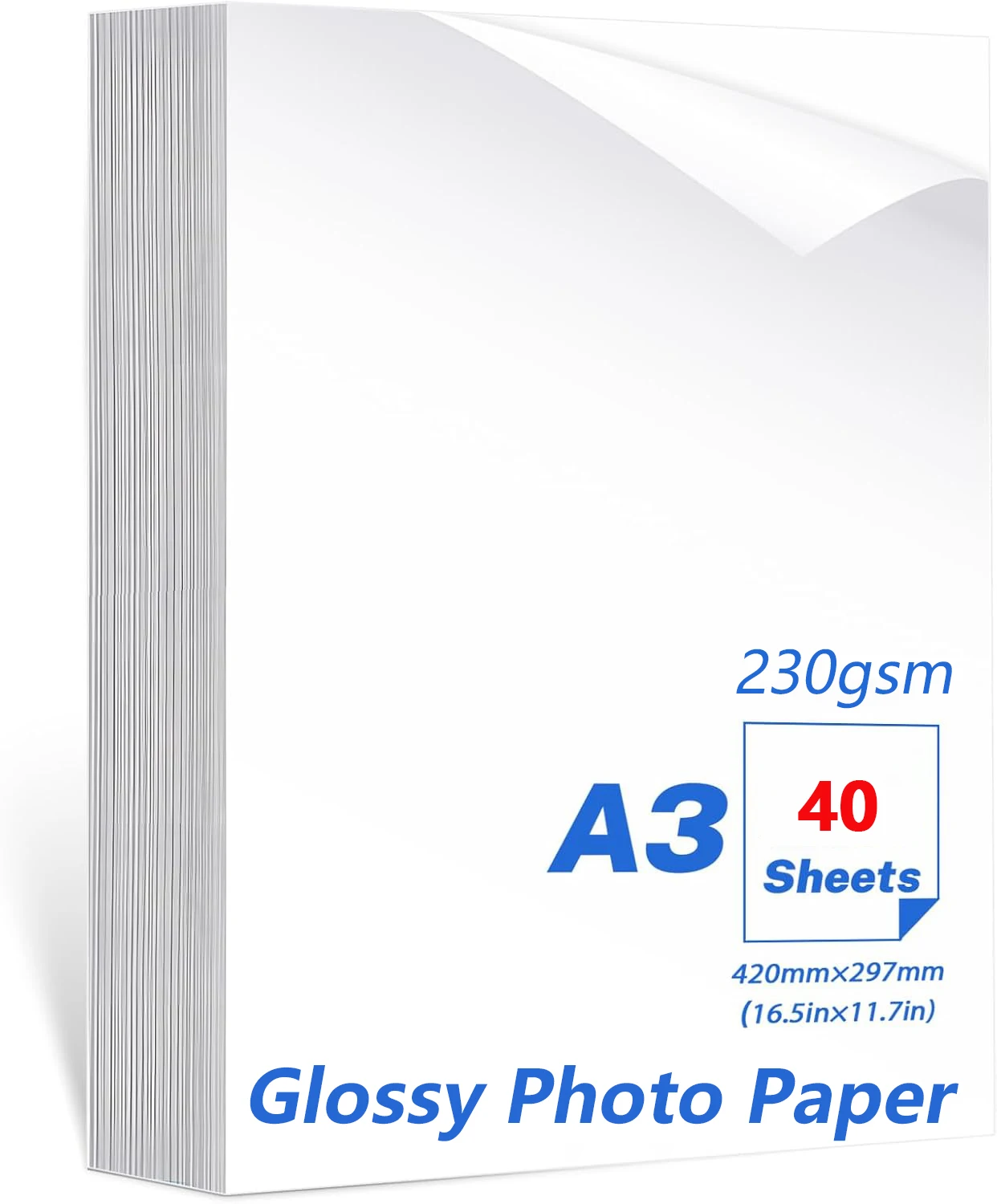 Premium Waterproof Glossy A3 Photo Paper
