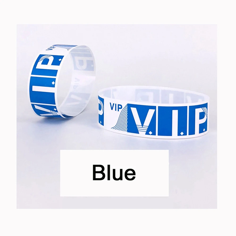 100pc Party Paper Bracelet Synthetic Paper Plastic for Tyvek Wristbands Sticky Wristband Print Pattern Party Wristbands