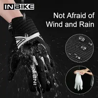 INBIKE Winter Motorcycle Gloves for Men Hard Shell Motorbike Gloves for Riding Touch Screen Racing Motocross Gloves Shockproof 2