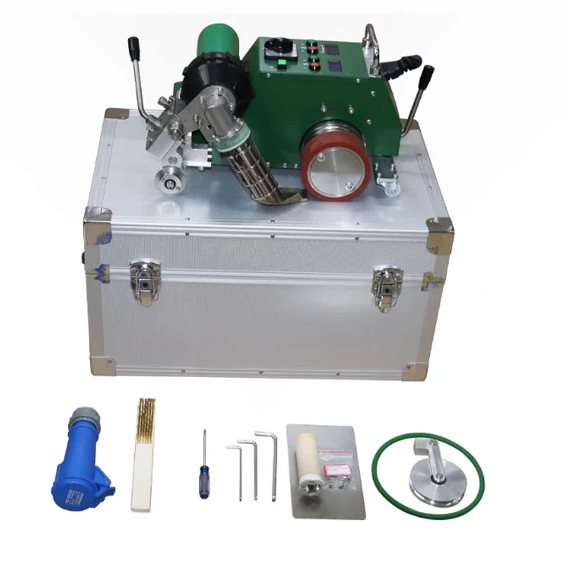 LST-UME Banner Welder PVC Tarpaulin Membrane Automatic Walking Heat Sealing Welding Machine Film Advertising Cloth Splicing 30MM 6