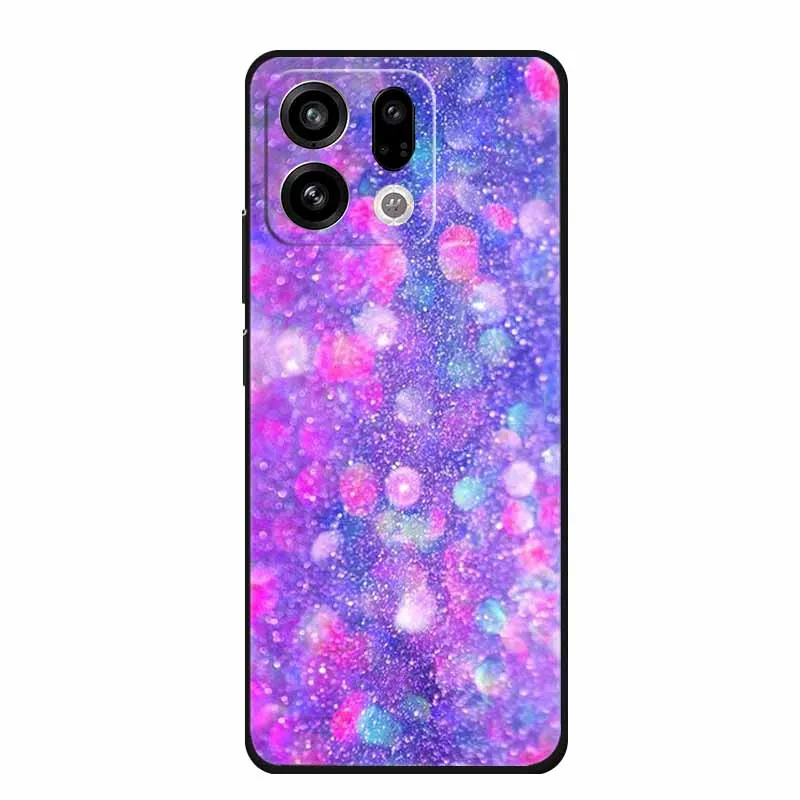 Sleek Black Silicone Soft Back Phone Case