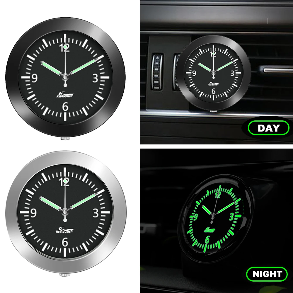 Orologio per Auto automobili Auto Interior Decor orologio digitale  meccanica luminosa orologio al quarzo ornamenti accessori per Auto -  AliExpress