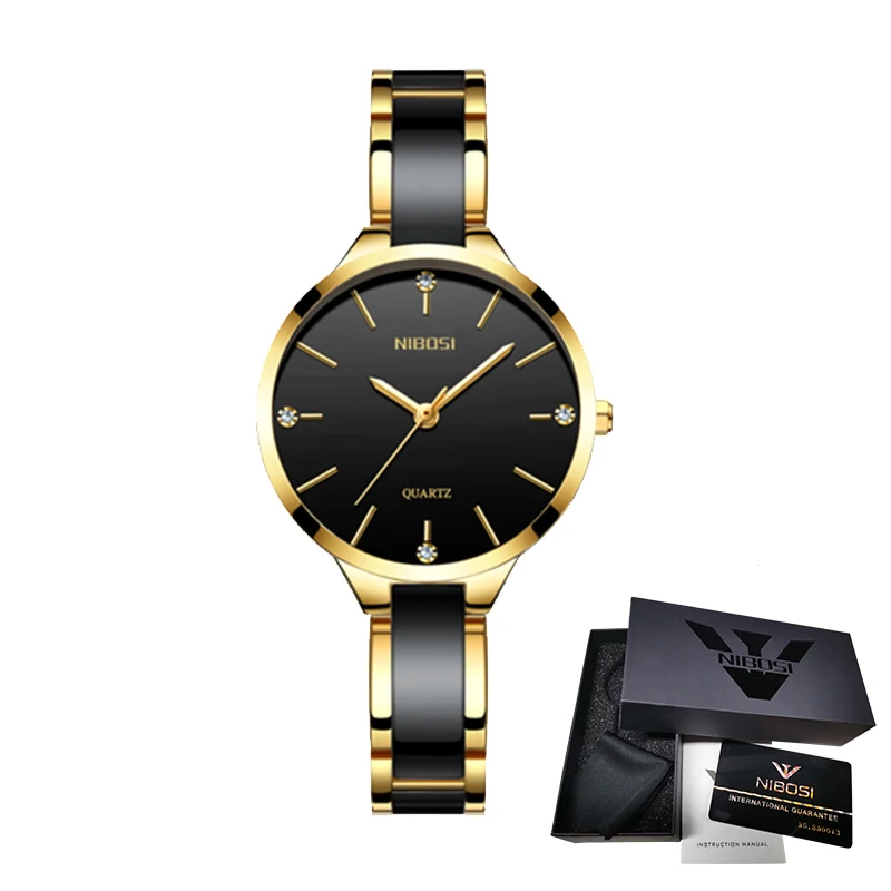 2021 NIBOSI Fashion Ladies Watch Brand Ladies Creative Steel  Women Bracelet Watches Female Waterproof Clocks Relogio Feminino 