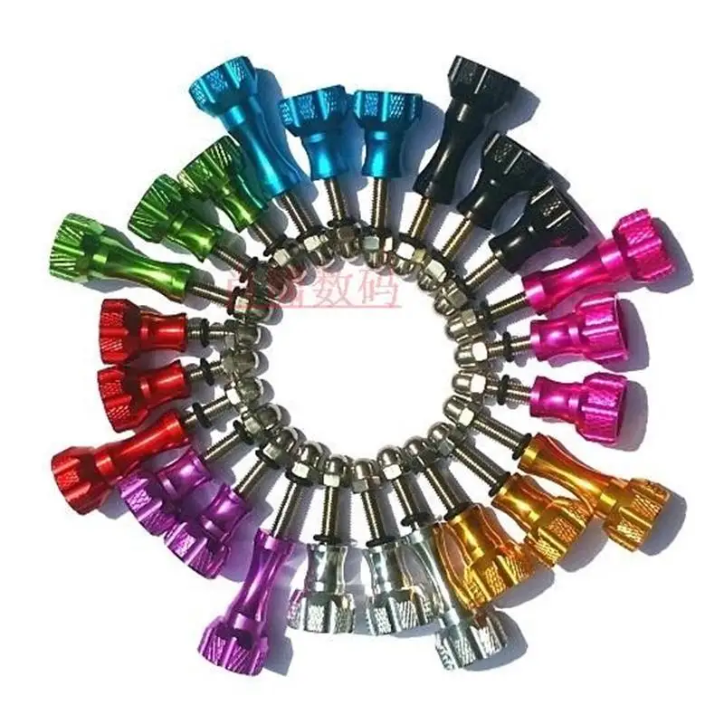 

Clownfish Aluminum Screw for Xiaomi Yi Action GoPro Hero 111097 SJCAM SJ5000/6/8 Akaso EKEN H9 Insta360 OnE X2 Mount Accessories