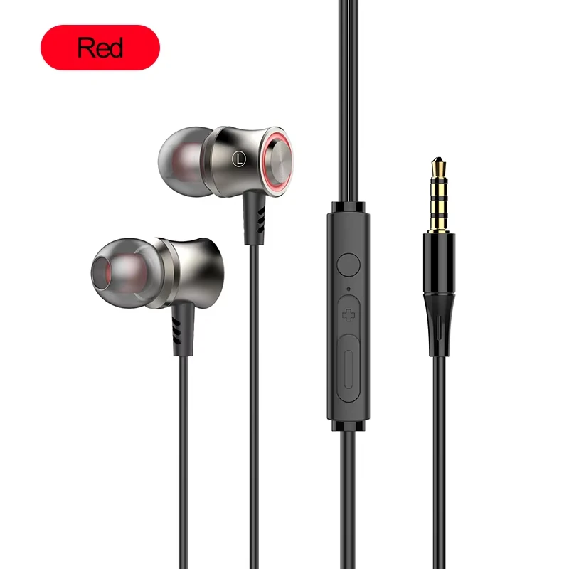 USB Type C Wired HiFi Stereo Earphones with 3.5mm In-Ear Design