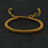 Bracelet bouddhiste tibétain porte-bonheur tressé à la main réglable noeud King Kong fil rouge bracelets porte-bonheur pour femmes hommes Couple amoureux