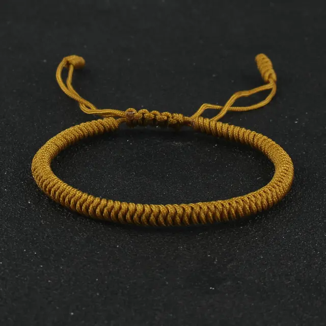 Bracelet bouddhiste tibétain porte-bonheur tressé à la main réglable noeud King Kong fil rouge bracelets porte-bonheur pour femmes hommes Couple amoureux