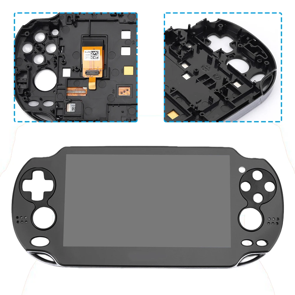 LCD Display Screen Original Replacement Touch Screen Digital Assembly LCD Screen Display Panel for Playstation PS Vita PSV 1000