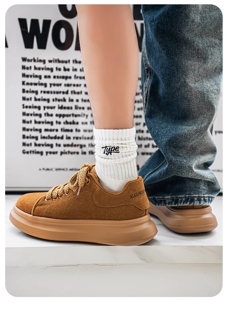 Leather Luxury Men Women Casual Board 2025 New Men's Sneakers Couple Outdoor Sports Shoes Tennis Shoes_vogvips.com