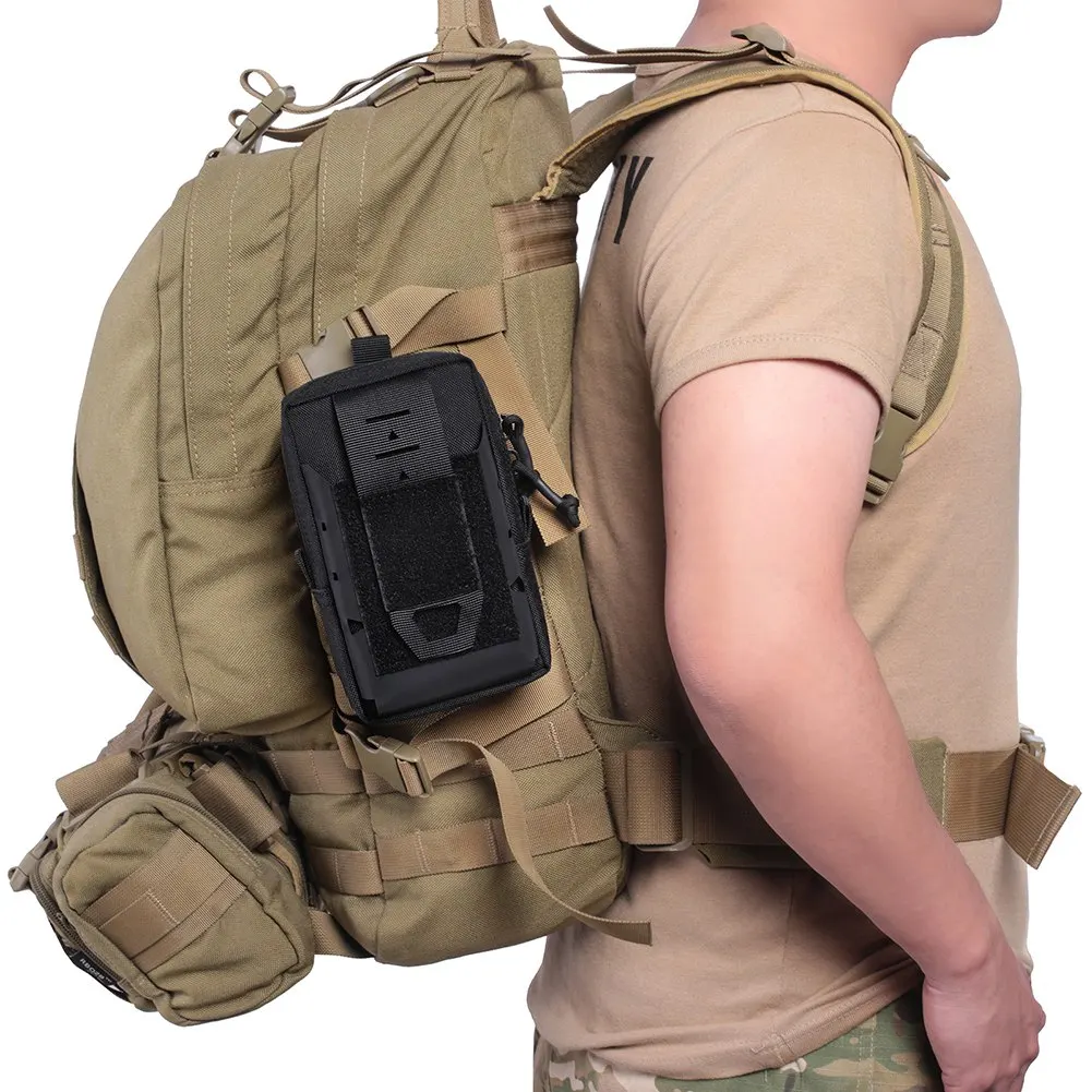 Tactical Pouch Multi-Purpose Compact Waist Bags Nylon Mobile Phone Belt Bag EDC Tool Storage Bag 2