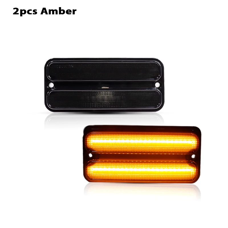 2pcs Amber
