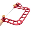 Coping Saw Aluminum Alloy Frame Fret Saw with Diamond Wire Jigsaws for Jade Stone Ceramic Glass Wood Metal Accurate Cutting 4