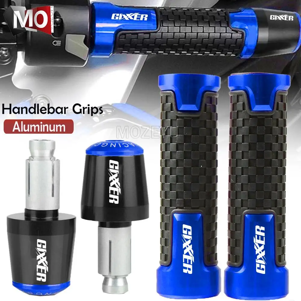 

Motorcycle For Suzuki GIXXER 150 250 155 sf gixxer 250F 2020 2021 2022 2023 2024 Handlebar Hand Grips Handle Bar End Cap Plugs