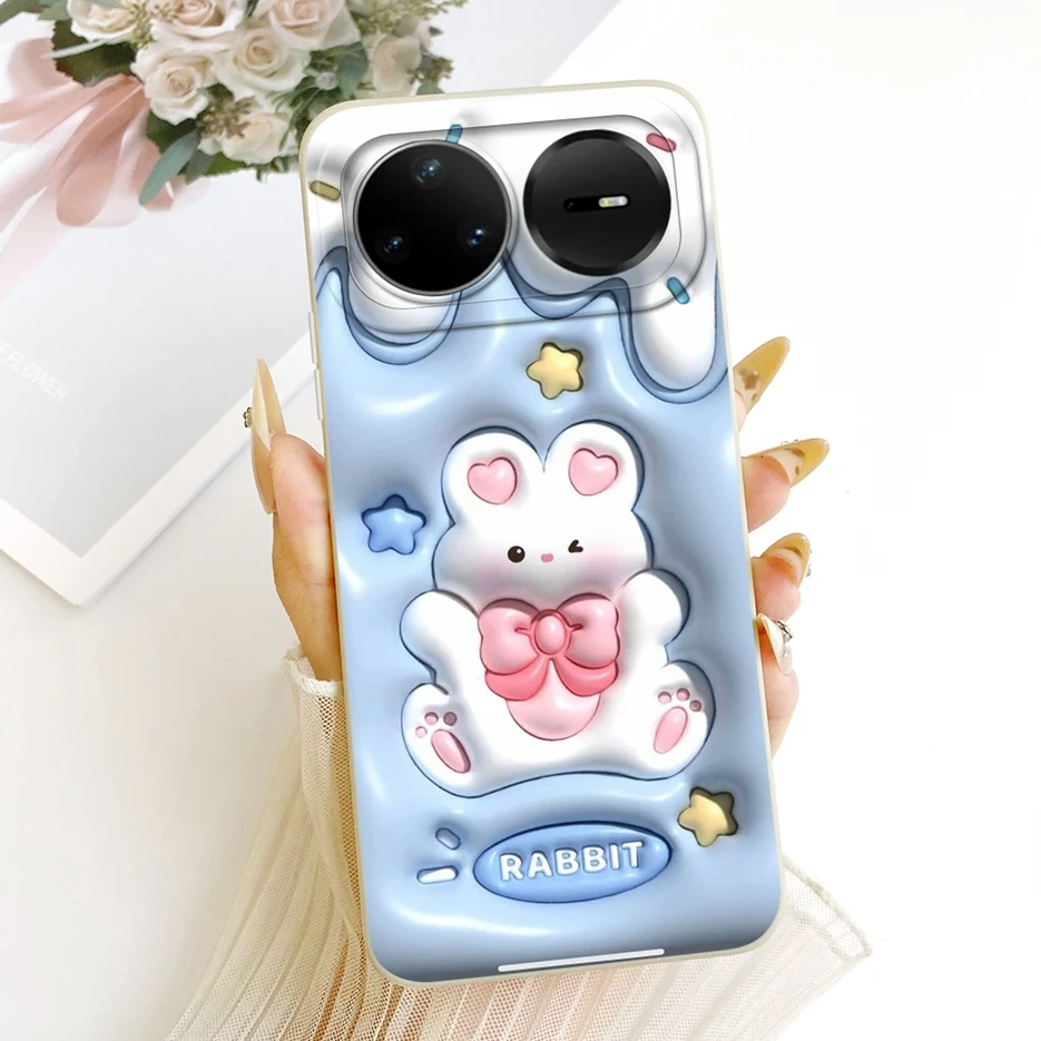 Cute Dog & Panda Cartoon Soft TPU Phone Case Cover - For Huawei Nova 15 Pro Ultra 5G