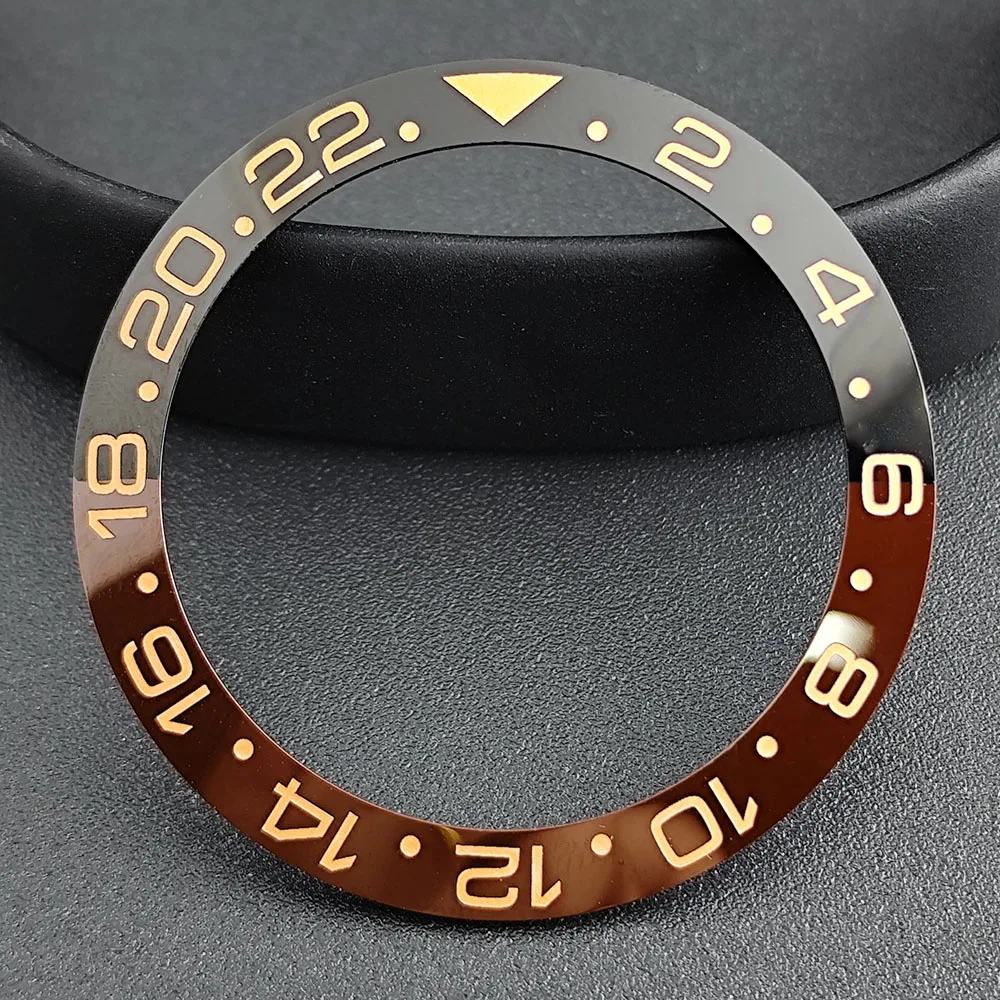 Premium 40mm Ceramic/Aluminum Watch Bezel Insert for Timepiece Customization