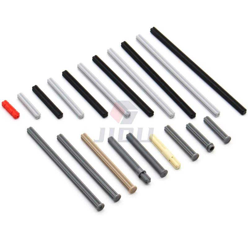 High-Tech Building Blocks Parts Cross Axle Compatible 32062 4519 3705 32073 23948 87083 15462 MOC Technical Bricks Toy 10PCS/Lot Building Bricks Toy