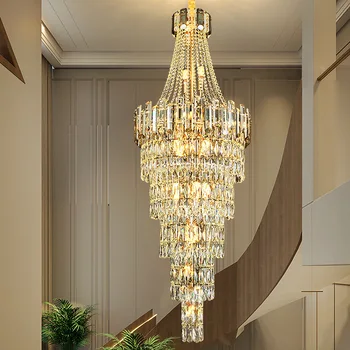 Luxury Staircase Crystal Chandelier 1