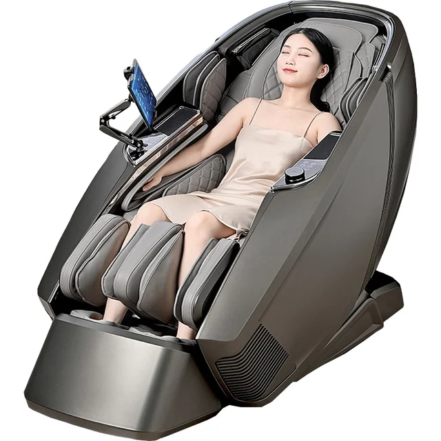 NINGDECRIUS Best Seller Luxury 4D Massage Chair Space Capsule Full Body Massager SL Rail Electric Zero Gravity Massage Chair