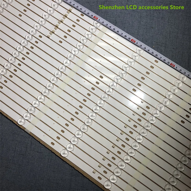 FOR 736mm 8LED 6V  JS-D-JP395DM-A81EC   JS-D-JP395DM-B82EC(80105) E395DM1000 MCPCB D40-M30 40BF400  100%new 2