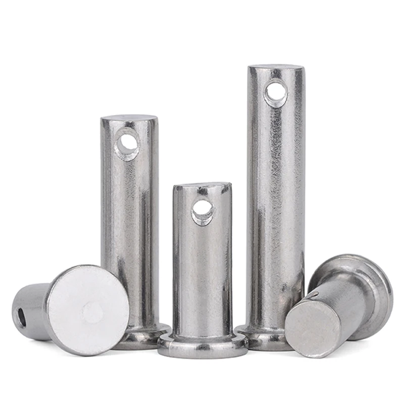 304 Stainless Steel Hole Pin Shaft Cotter Pin Set M3M4M5 M6 M8~M20 GB882, cylindrical locating dowel pin,stainless steel ball lock pins