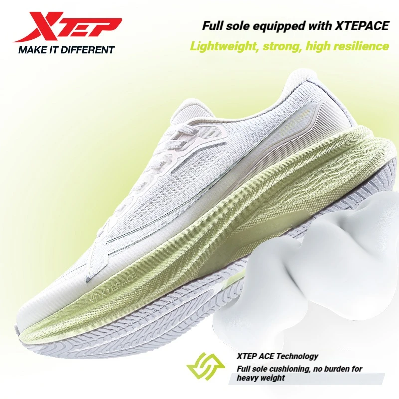 Xtep 2000km Plus Running Shoes Women's 2025 Spring Lightweight
