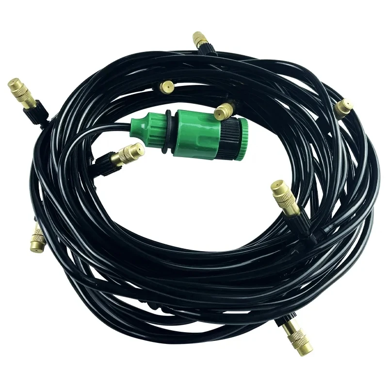 Garden Irrigation Kits 5-20M Automatic Spray Atomizing Sprinkler Adjustable Watering System Misting Cooling Nozzle