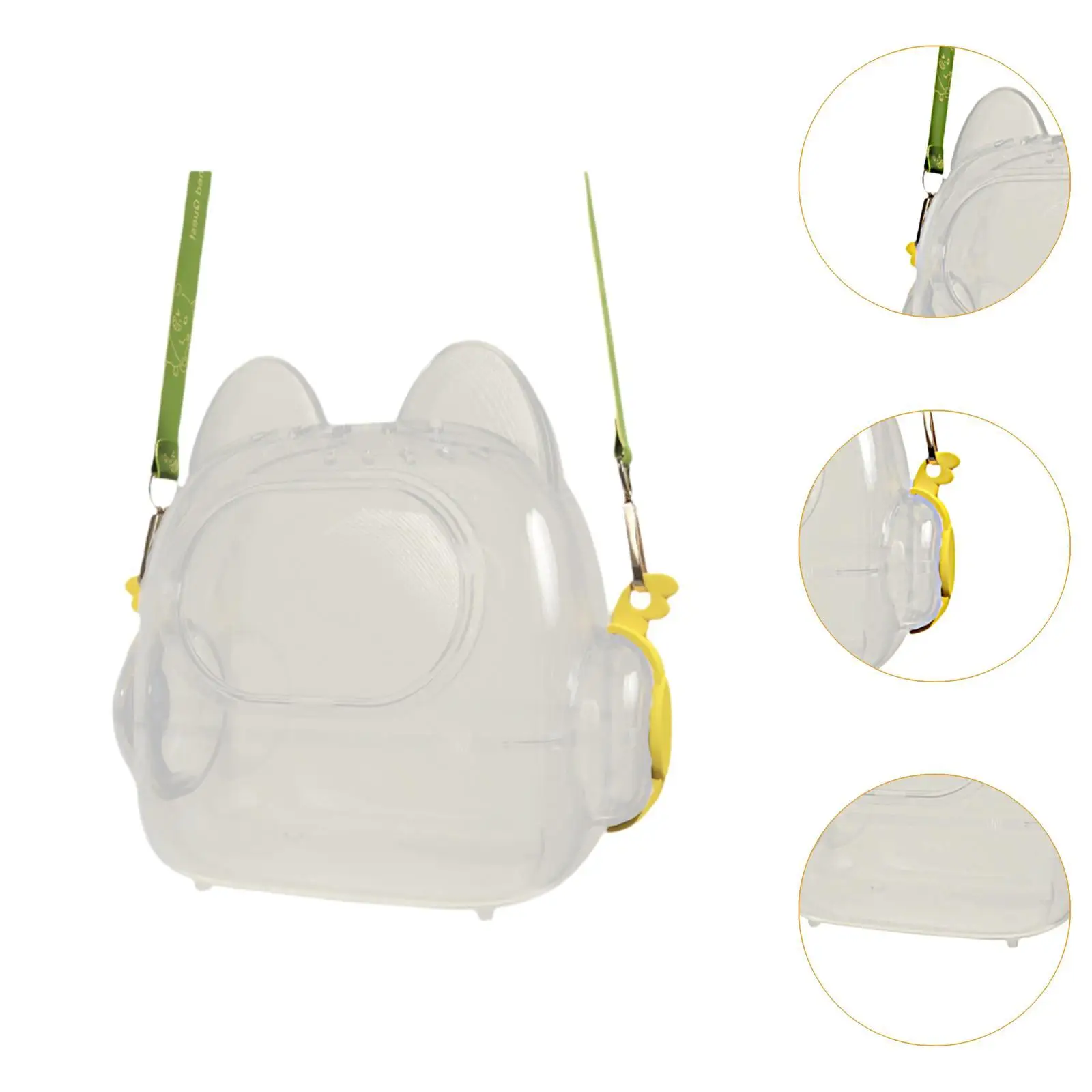 Hamster Travel Carrier Cage Habitat Traveling Transparent Chinchilla Cage for Hedgehog Vacation Small Animals Dwarf Hamster Mice Hamster Travel Carrier Cage Habitat Traveling Transparent Chinchilla Cage for Hedgehog Vacation Small Animals Dwarf Hamster Mice