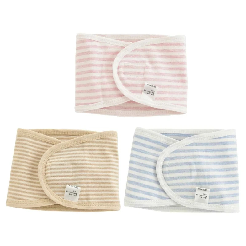 

127D Lightweight- Baby Belly Band Newborn Essentials- Umbilical Cord Navel Belt Cotton Umbilical Protective Bands 3-style