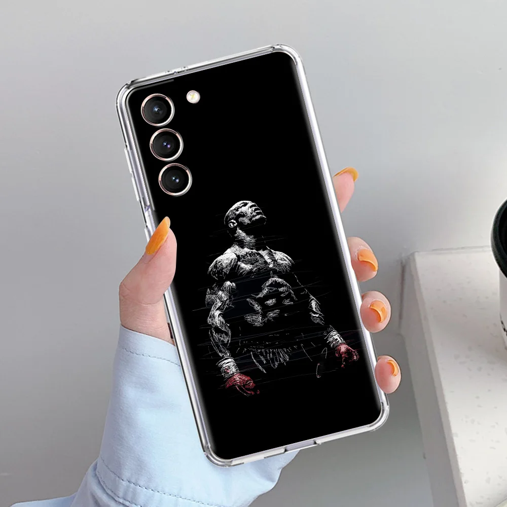 Boxing Champion Themed Soft Clear Phone Case