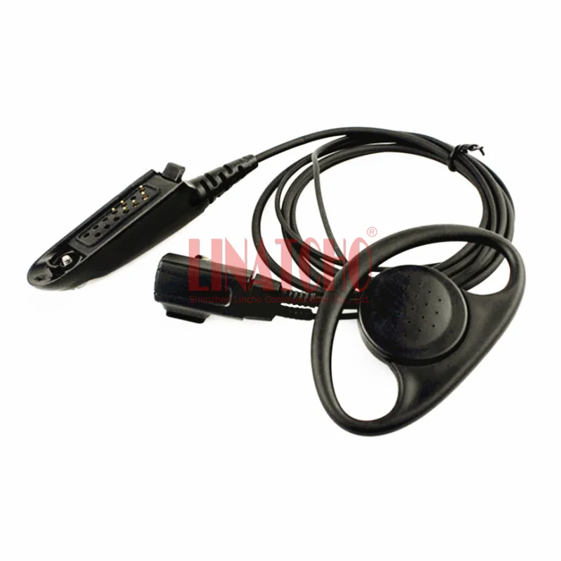 GP328 HT750 MTX900 MTX960 PRO7350 PTT Walkie Talkie D Shape Ear Hook Earphones Wired