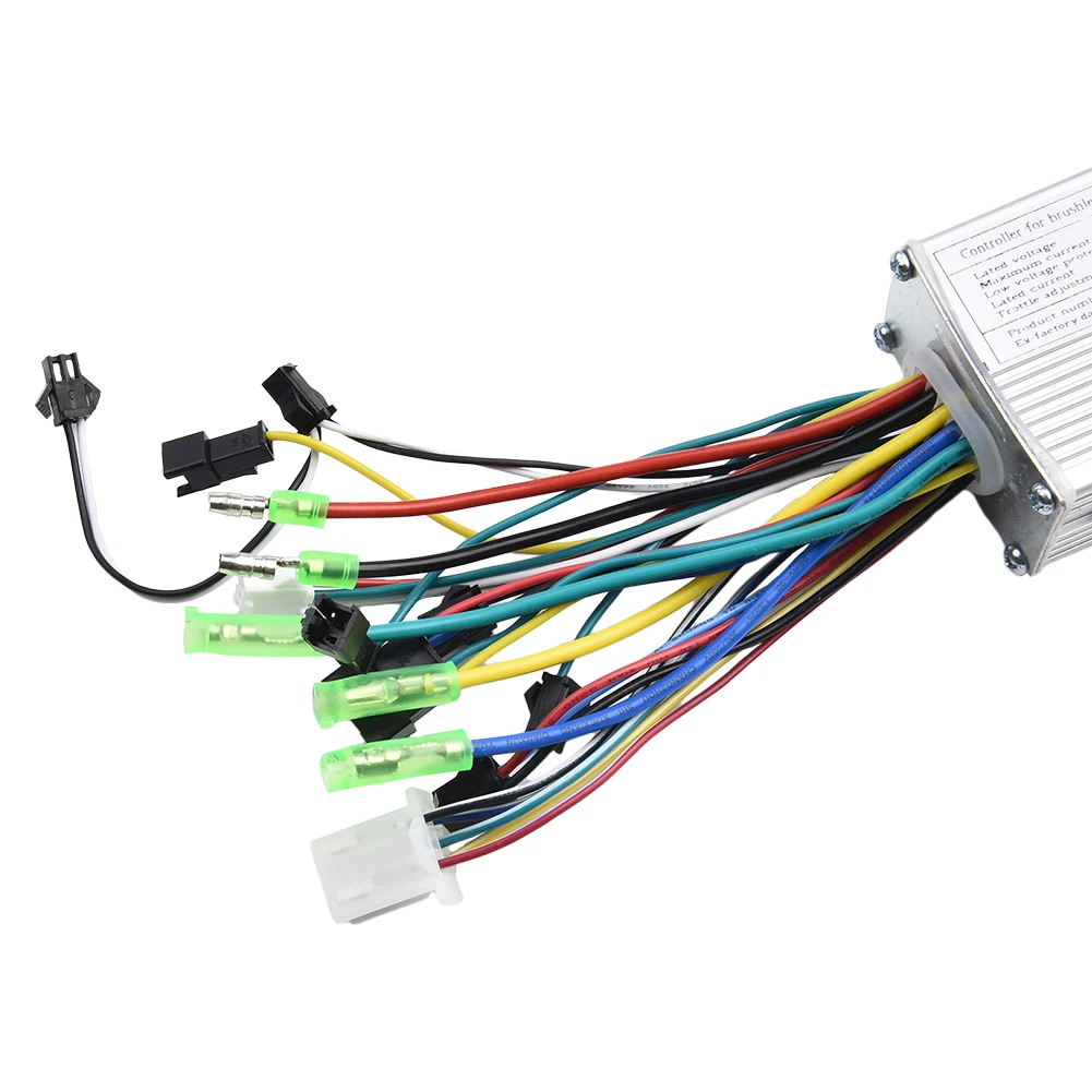 Description Picture 4 of item36V/48V 350W Brushless Controller Square Wave Folding Bike Outdoors Road Riding Electric Scooter Accessories E-scooter