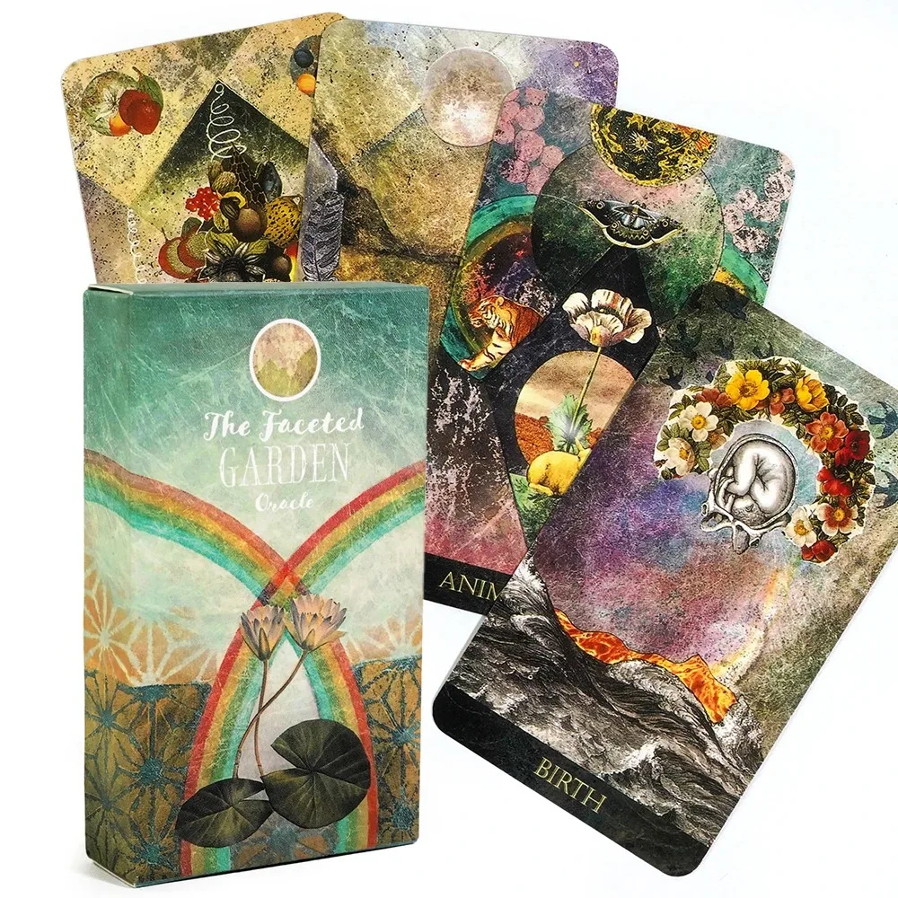 

The Faceted Garden Oracle Second Edition Oracle Deck Divination Inspired By The Symbolism And Metaphor Of The Garden 52 Pcs Card