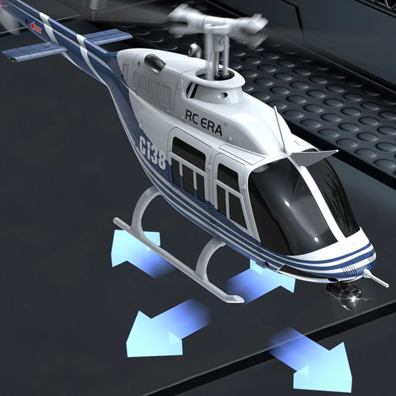 RC ERA C138 BELL 206 ジェットレンジャー 6軸ジャイロ安定化高度維持