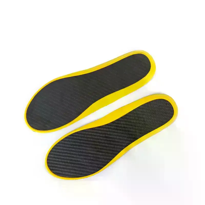 Outdoor Sports Carbon Fiber Insoles - Shock Absorption, High Elasticity, Full Foot Protection