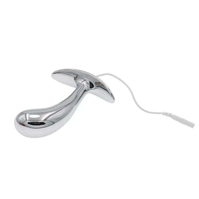 Medical Themed Toy Pulse Massager Electric Shock Anal Plug Fun Backyard Masturbation Sex Tools Adult Toys Vaginal Plug Unipolar electro sex toys electric sex toys