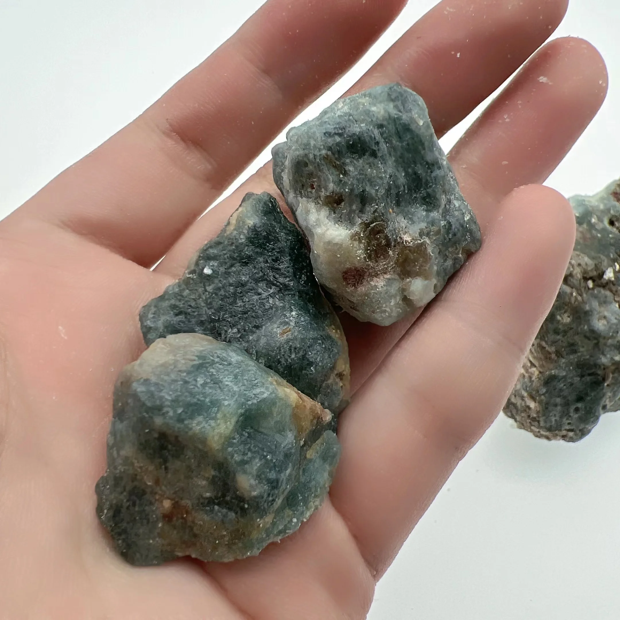 Real Natural Grandidierite Stone Mineral Healing Stones Natural Quartz Crystals Home Decora