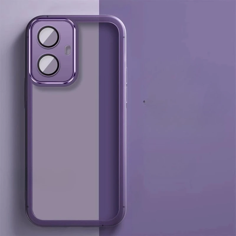 Clear Shockproof TPU Silicone Case with Camera Lens Protection