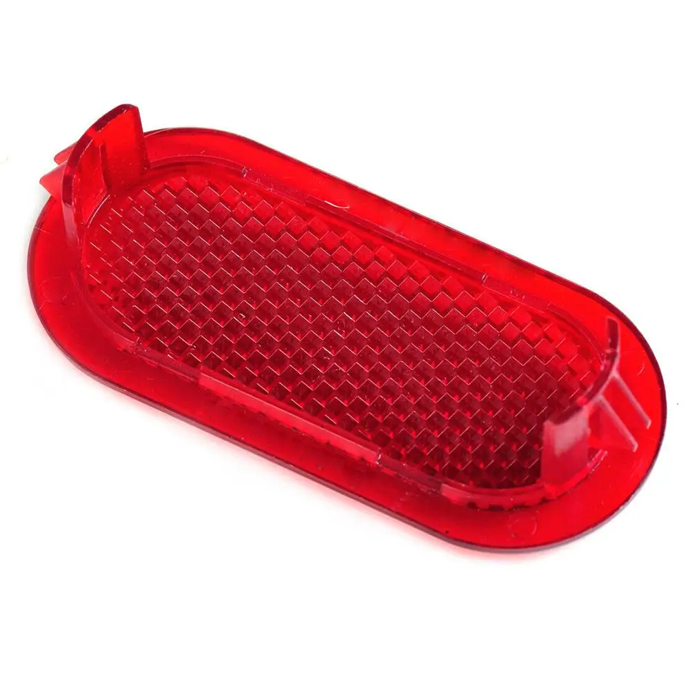 

1 Pcs Car Lense Reflector Door Panel Light 6Q0947419 Interior Plastic Red Warning Light Cap Durable For Touran