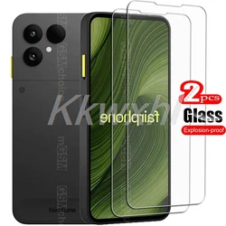 2 - Pack Ultra - Clear 9H Tempered Glass Screen Protector Film - Tempered glass (For Fairphone 6)
