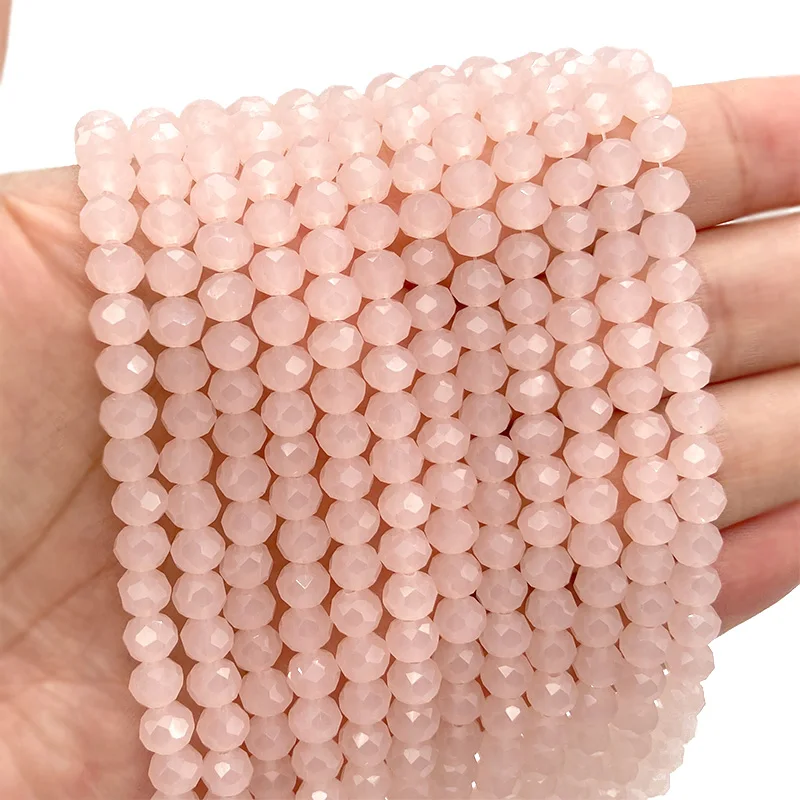 Vibrant Multicolor Faceted Crystal Beads