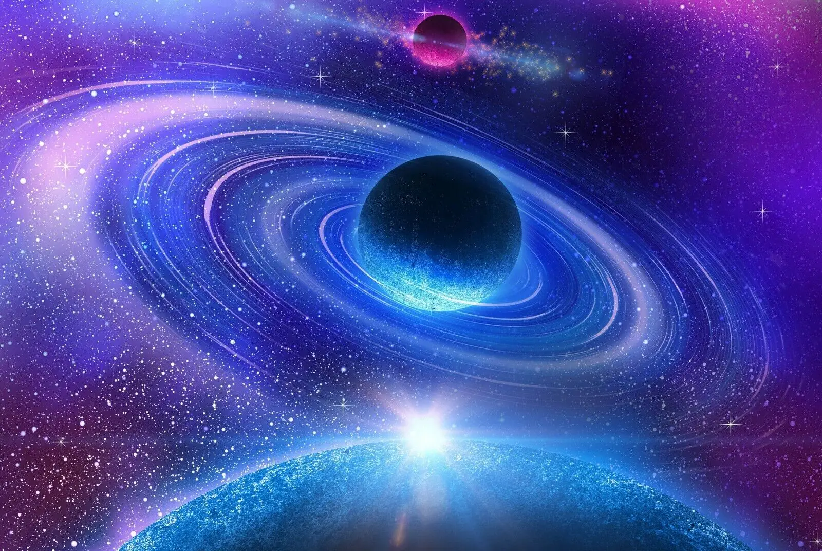 

Space Nebula Universe Galaxy Stars Art Picture Print Silk Poster Home Wall Decor