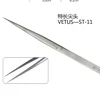 Stainless Steel Straight Curved Nail Tools Volume Eyelash Accurate Tweezers Nippers Pointed Clip Set Makeup Tools 6