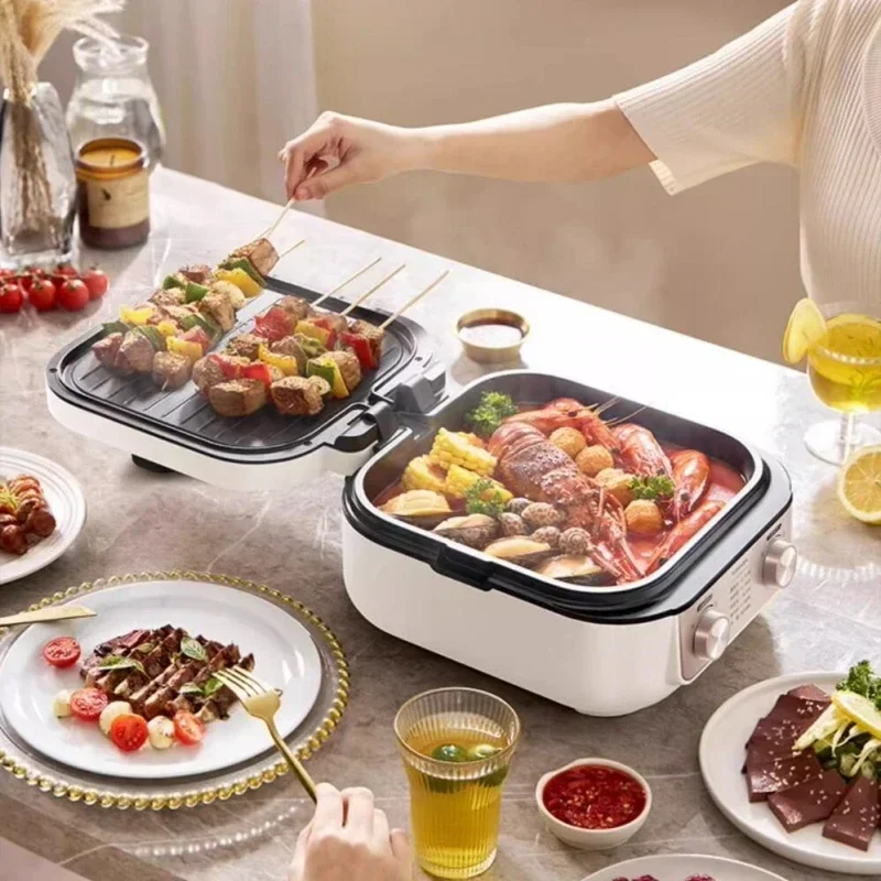 Midea 220V Electric Cake Pan 2000W Double-sided Heating Deepening Frying Machine Can Be Removed and Washed Hotpot 6