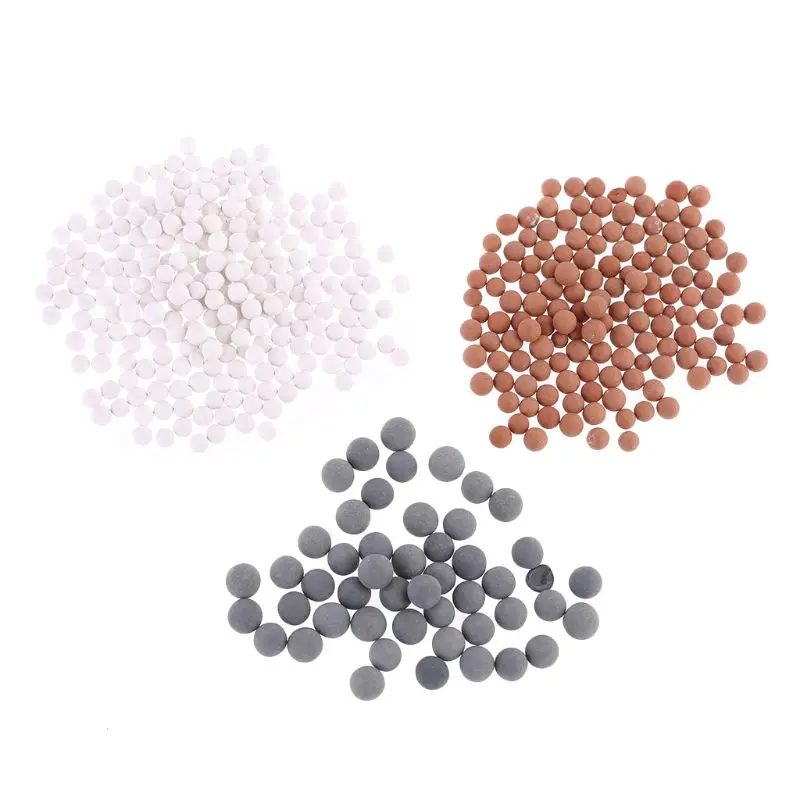 3Packs Water Purifying Stones Filter Shower for Head Replacement Anion Mineral